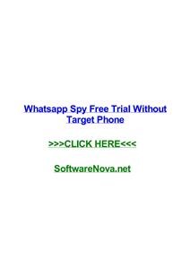 Spy Whatsapp Android Gratis